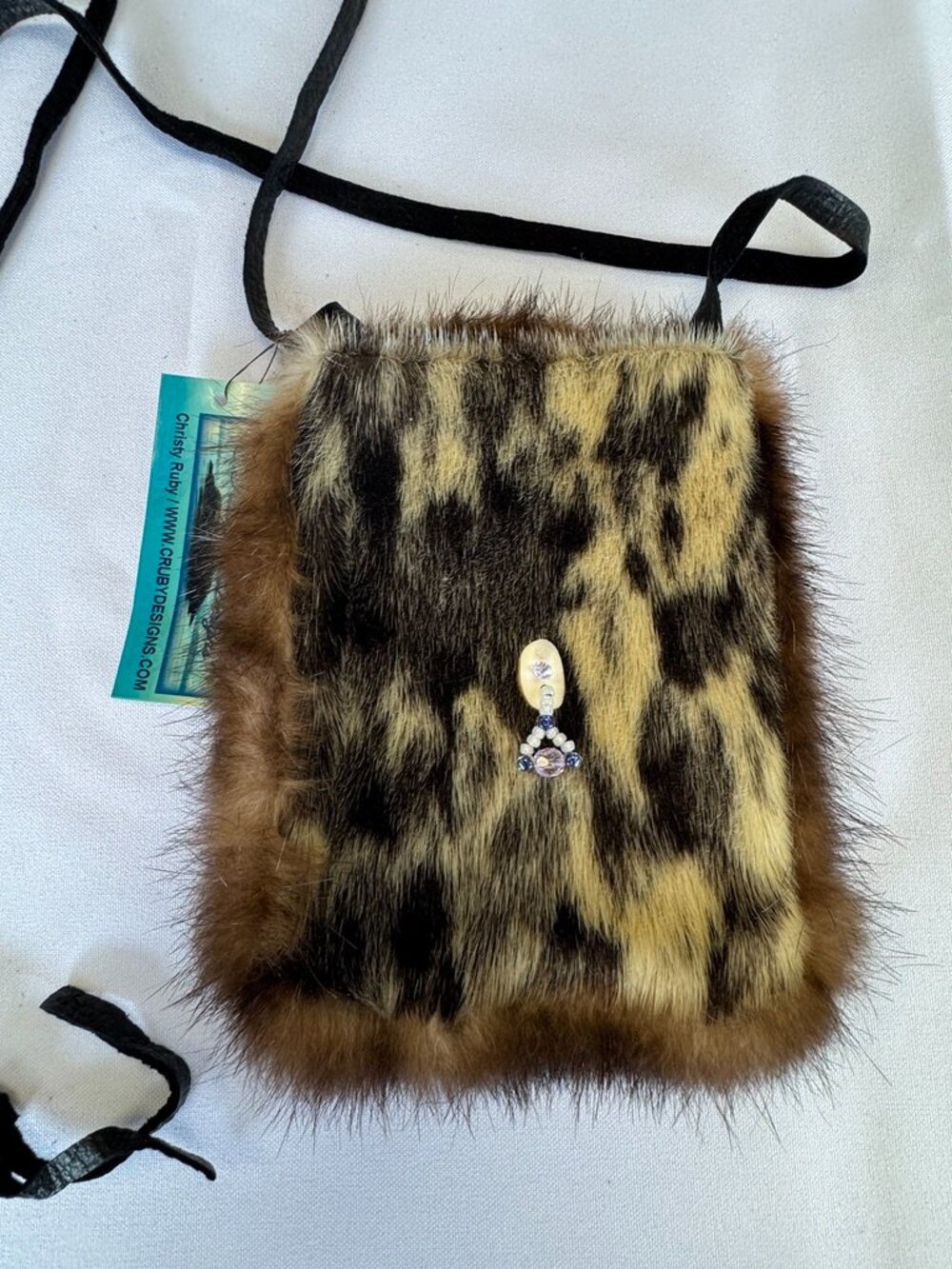 C. Ruby Designs Fur Purse